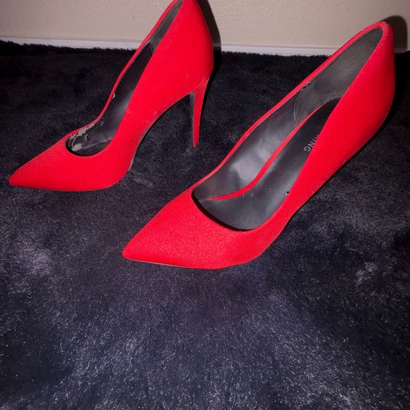 Call It Spring Shoes - Elegant Red Stiletto Heels